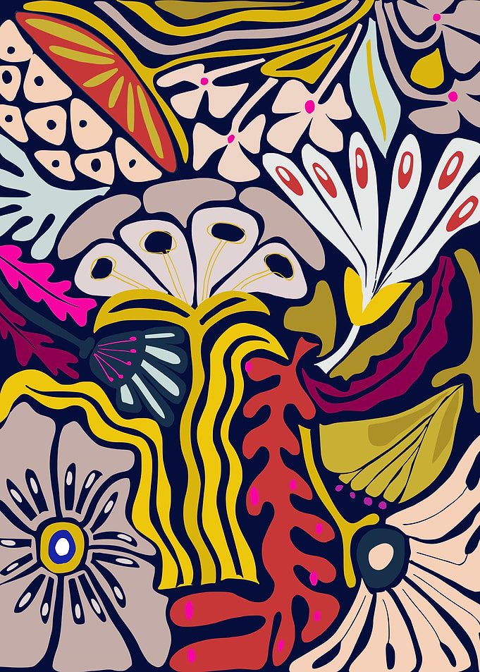 Playful flowers