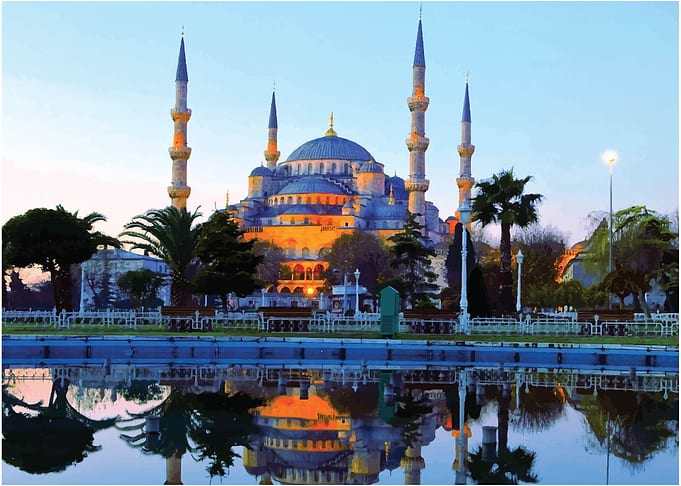 Mosque WaterColored