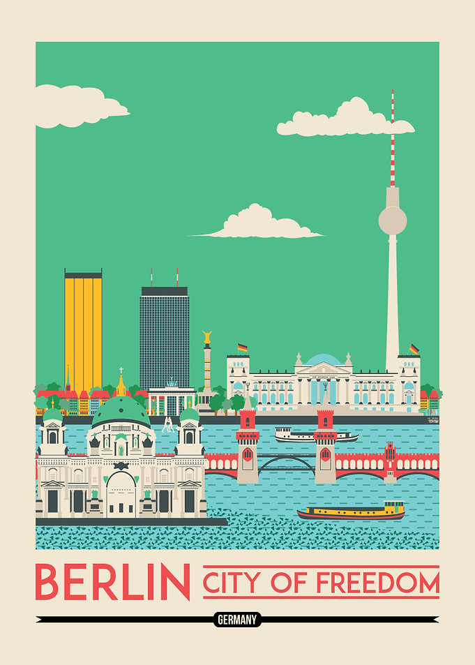 Berlin cityscape