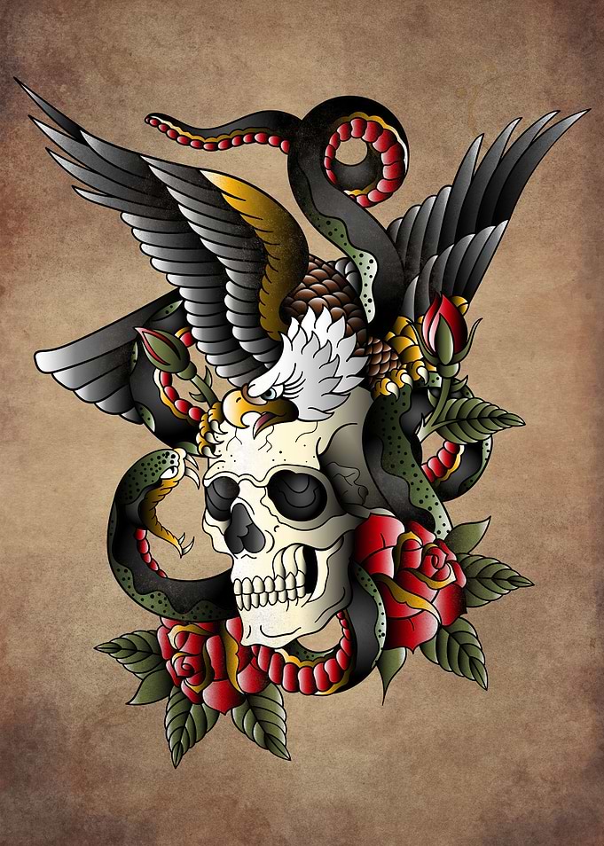 eagle skull