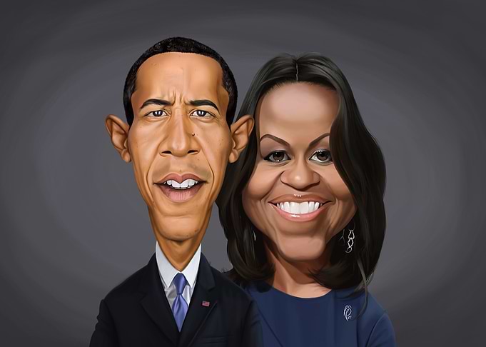 Barack and Michelle Obama