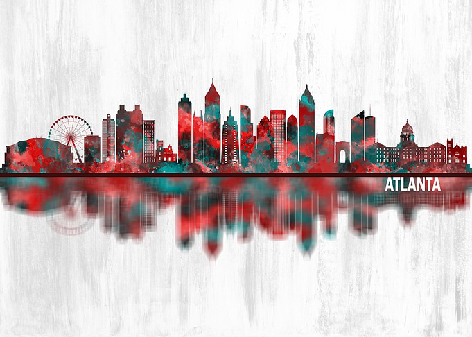 Atlanta Georgia Skyline