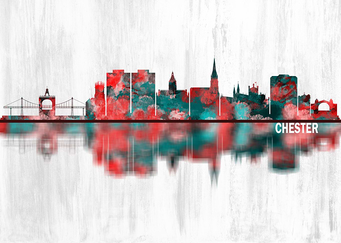 Chester England skyline