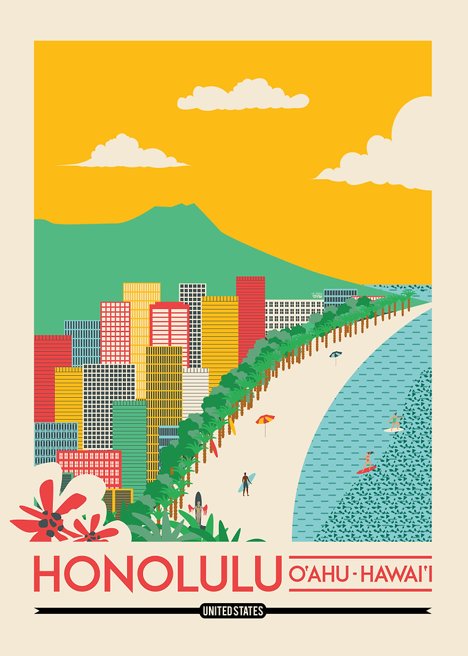 Honolulu Cityscape