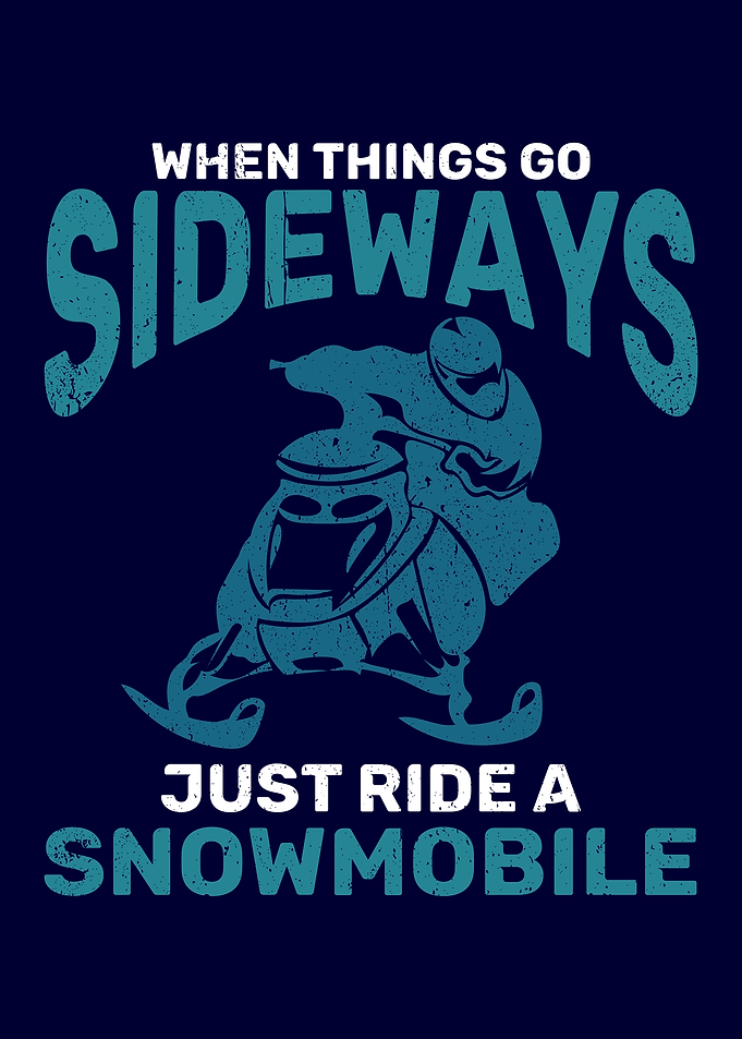 Just Ride A Snowmobile