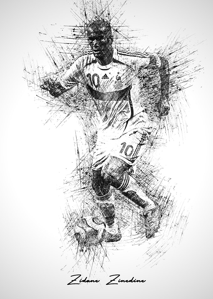 zidane zinedine legend
