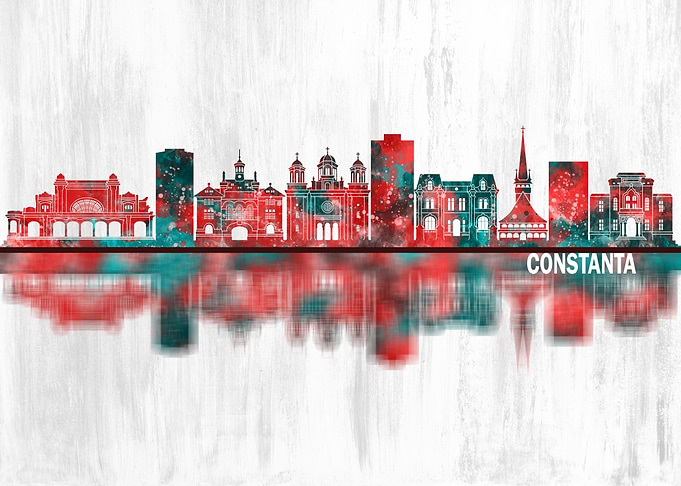 Constanta Romania Skyline