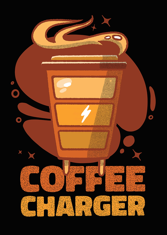 Coffee charger lovers