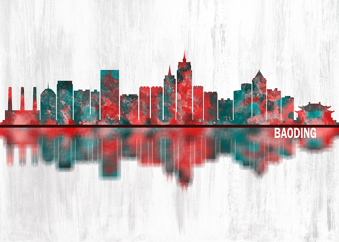 Baoding China Skyline
