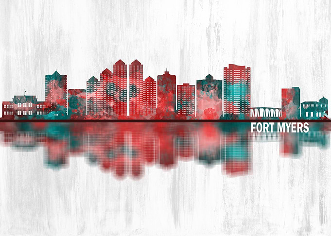 Fort Myers Florida Skyline