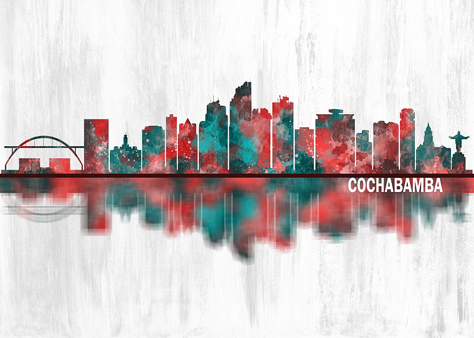 Cochabamba Bolivia Skyline