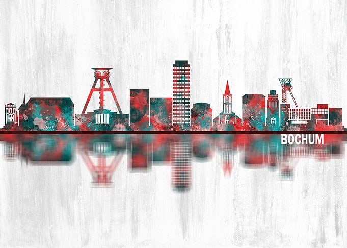 Bochum Germany Skyline