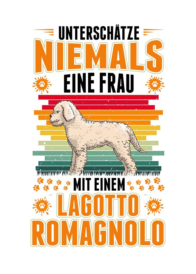 Lagotto Romagnolo Frau