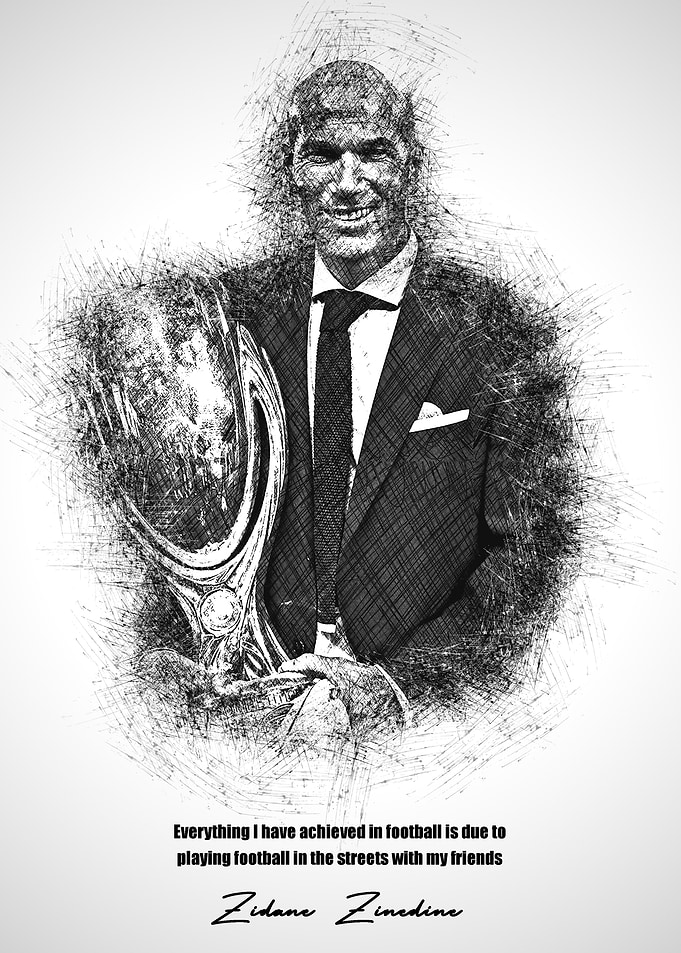 zidane zinedine legend