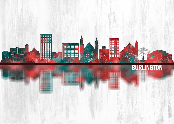 Burlington Iowa Skyline