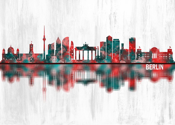 Berlin Germany Skyline