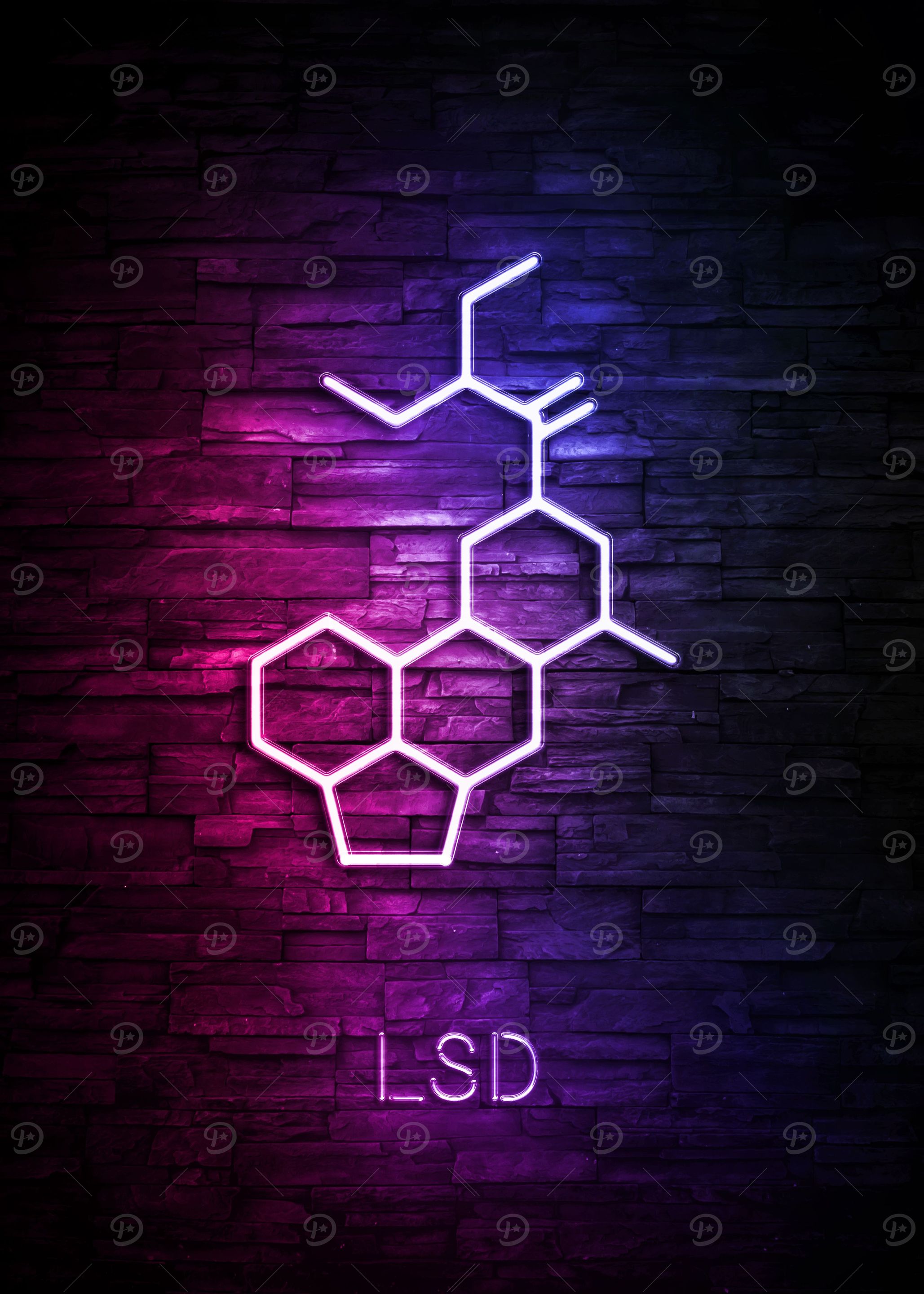 LSD NEON MOLECULE