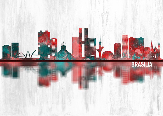 Brasilia Brazil Skyline
