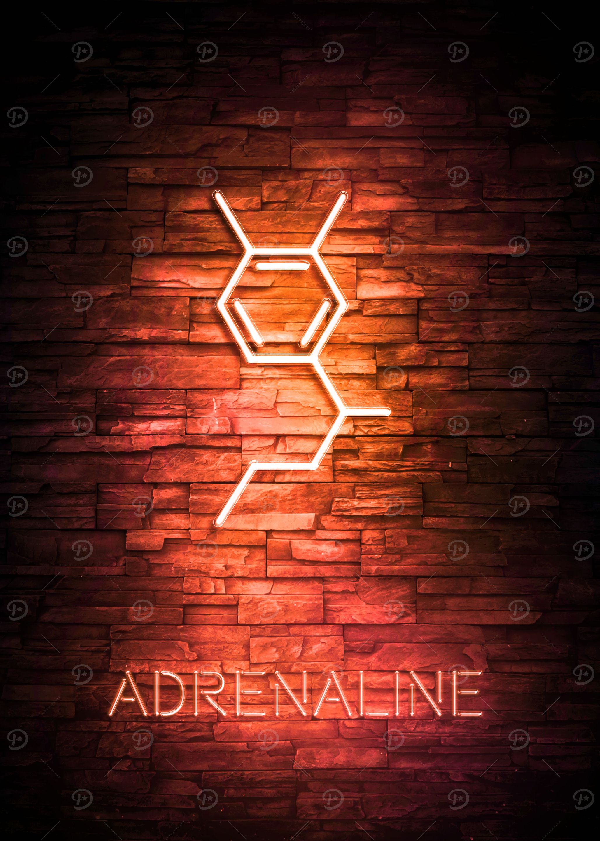 ADRENALINE NEON MOLECULE