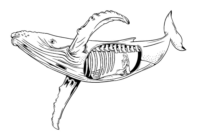 Jonah and the whale