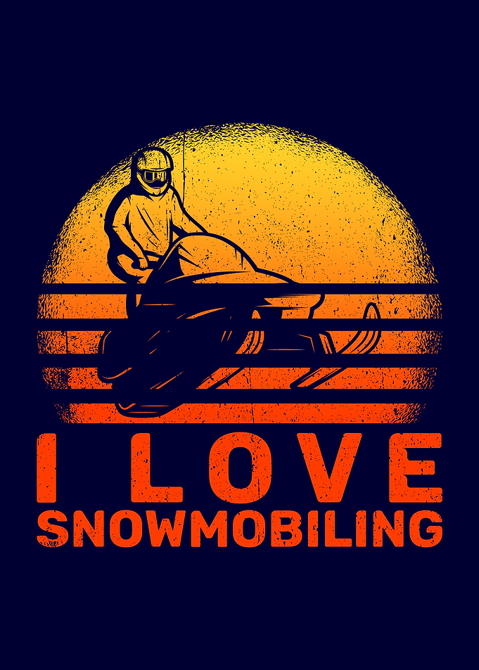 I Love Snowmobiling