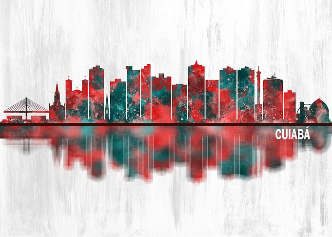 Cuiaba Brazil Skyline
