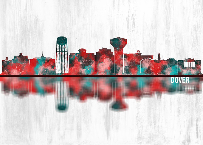Dover Delaware Skyline