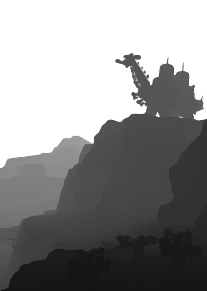 Monochrome Camel