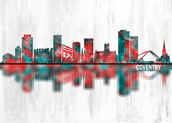 Coventry England Skyline