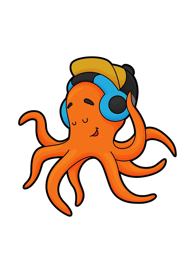 Octopus Music Headphone