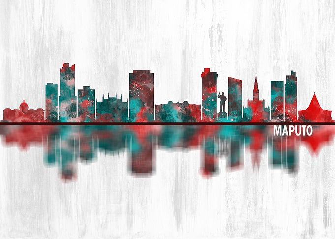 Maputo Mozambique Skyline