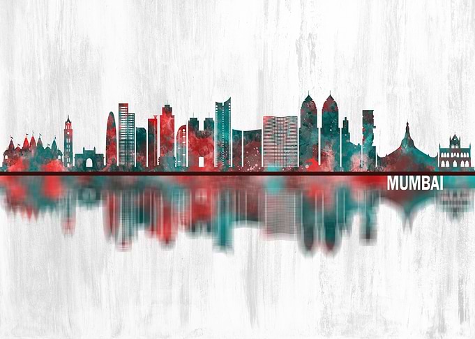 Mumbai Maharashtra Skyline