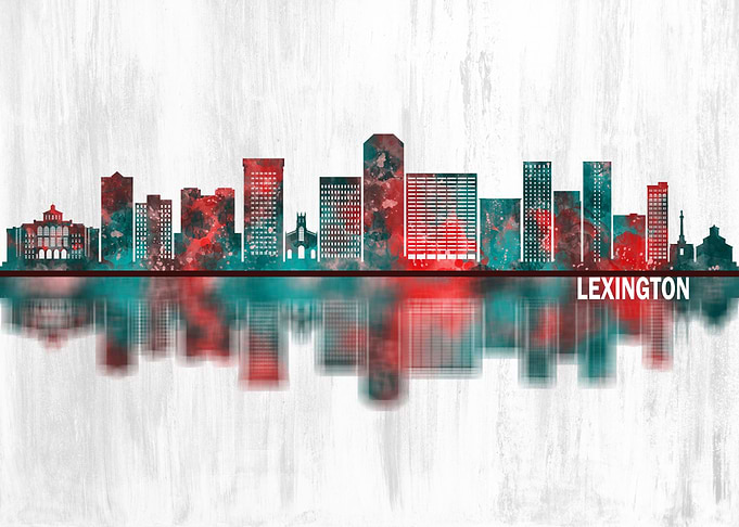 Lexington Kentucky Skyline