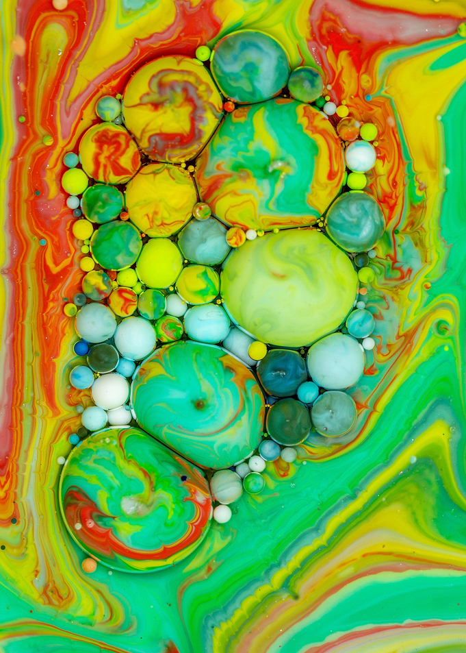 Maya Bubbles Art