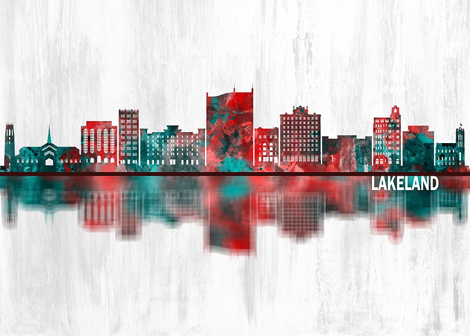 Lakeland Florida Skyline