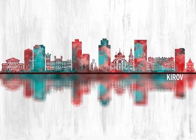 Kirov Russia Skyline
