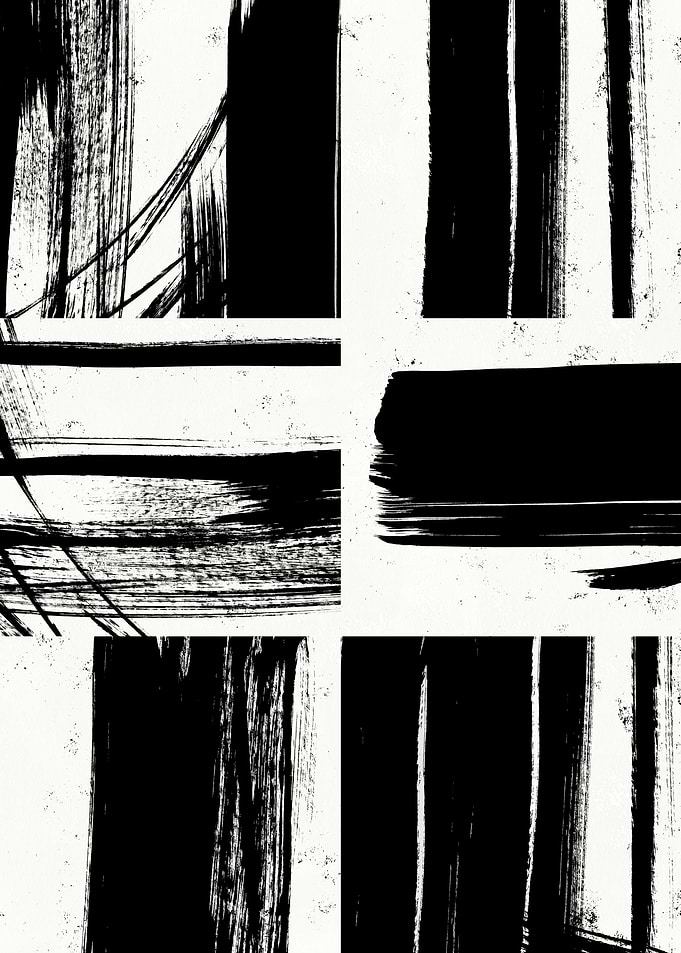 Brush Strokes Collage 2