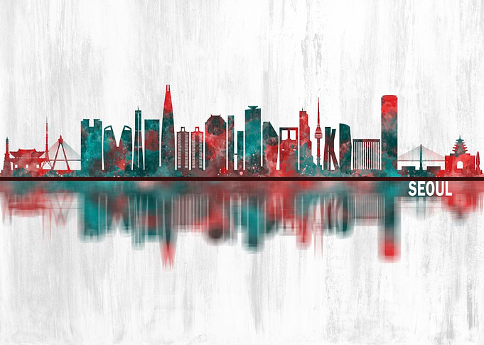 Seoul South Korea Skyline