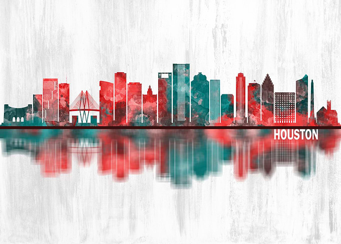 Houston Texas Skyline