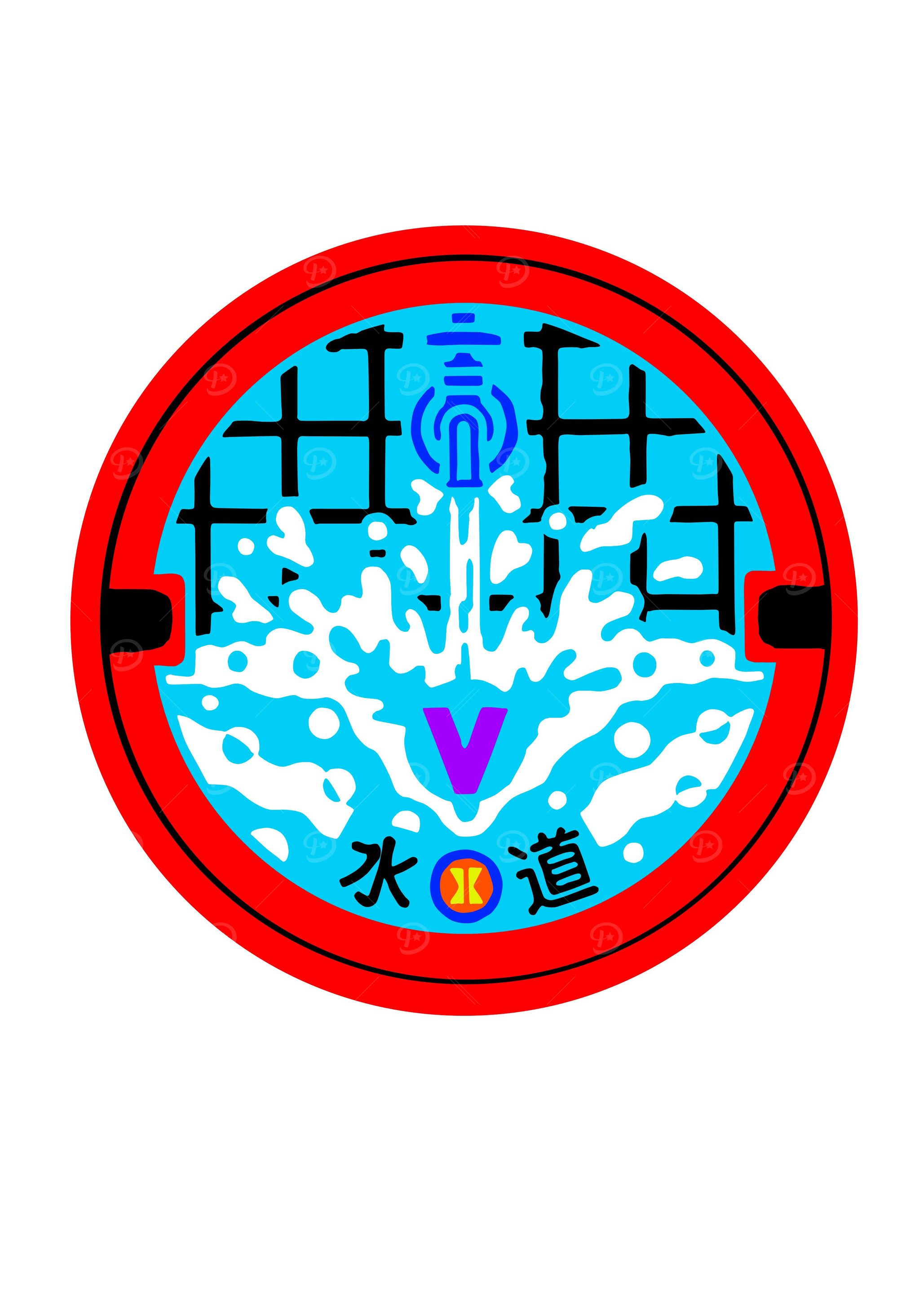 Osaka Tap manhole cover