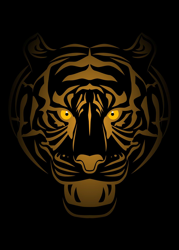 Tiger Tribal look Gradient