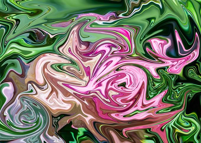 Abstract Photo Art Flower