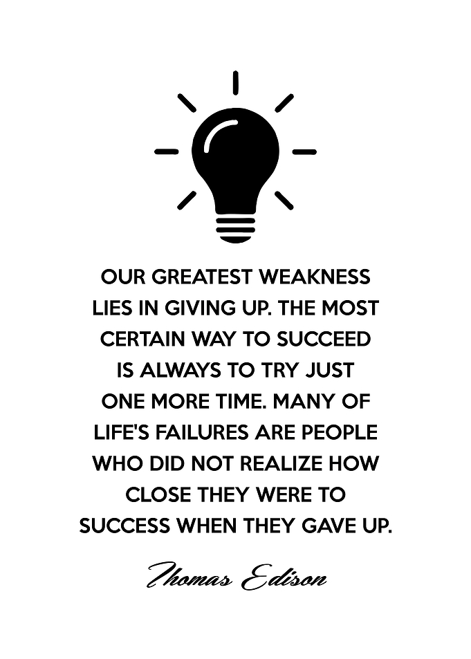 Thomas Edison Failure