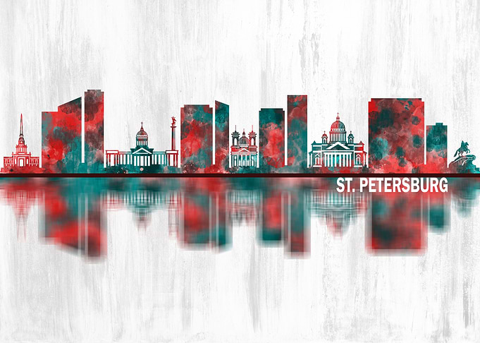 St Petersburg Skyline