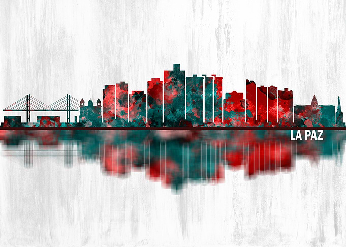 La Paz Bolivia Skyline