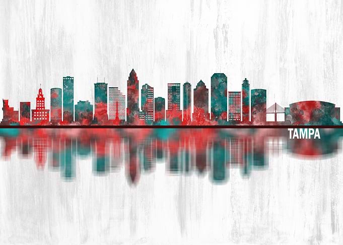 Tampa Florida Skyline