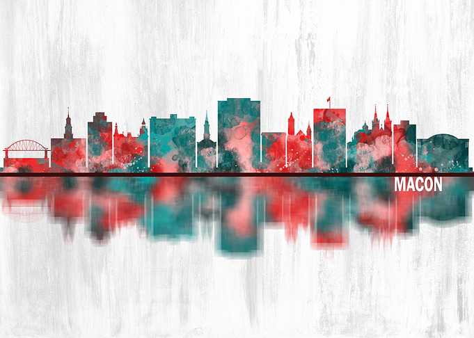 Macon Georgia Skyline