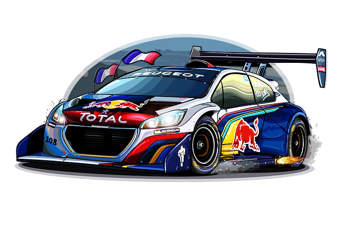 Sebastien Loeb Artwork