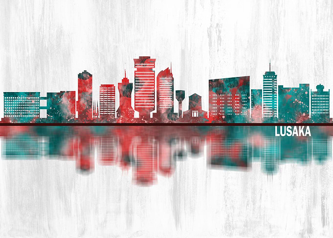 Lusaka Zambia Skyline