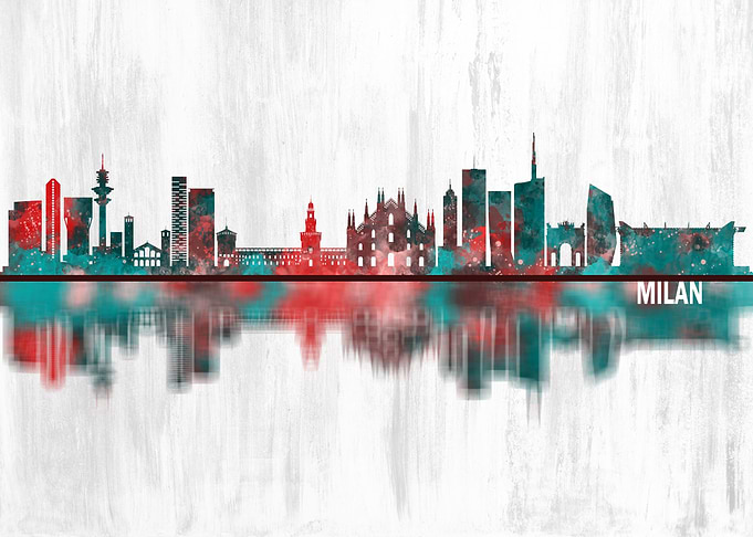 Milan Italy Skyline